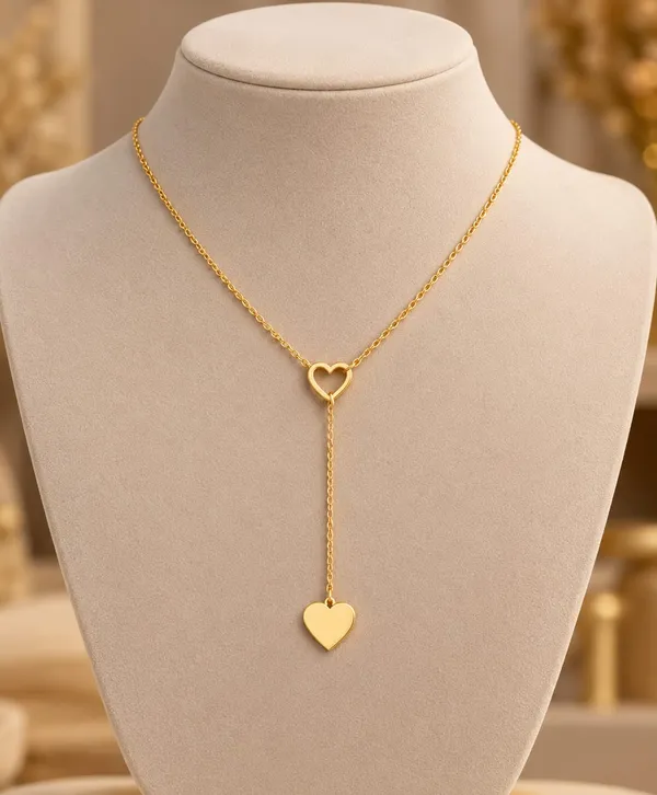 Golden_Heart_Pendant_Necklace