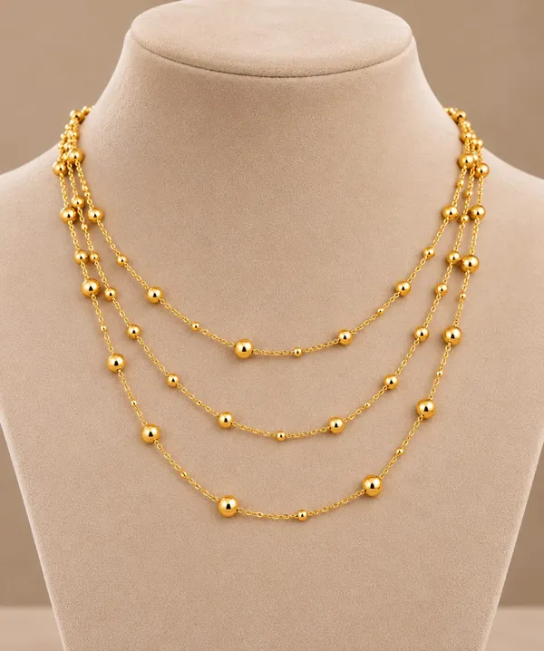 Golden_Multi-Layer_Beaded_Chain_Necklace