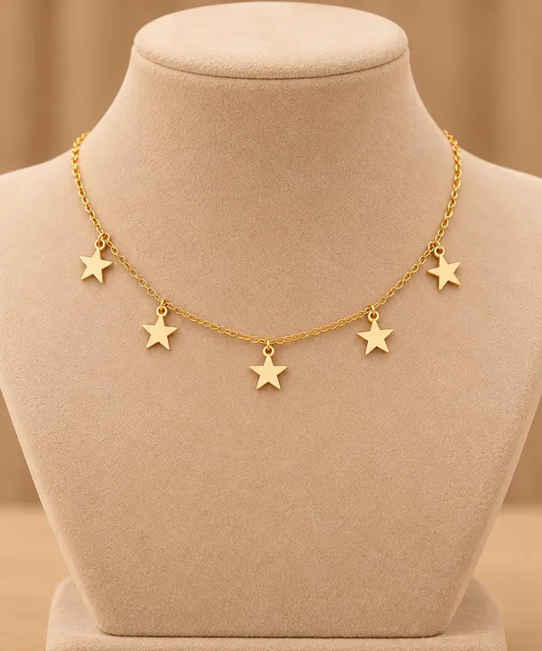 Golden_Star_Charm_Necklace