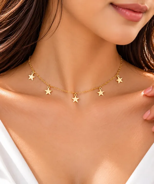 Golden_Star_Charm_Necklace