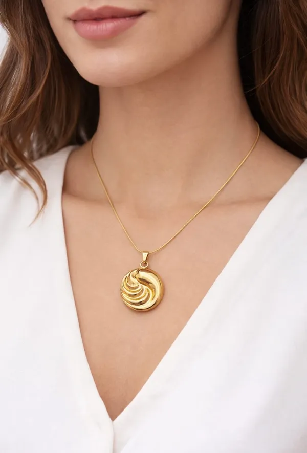 Gold_Tone_Metal_Swirl_Pendant_Necklace_for_Women