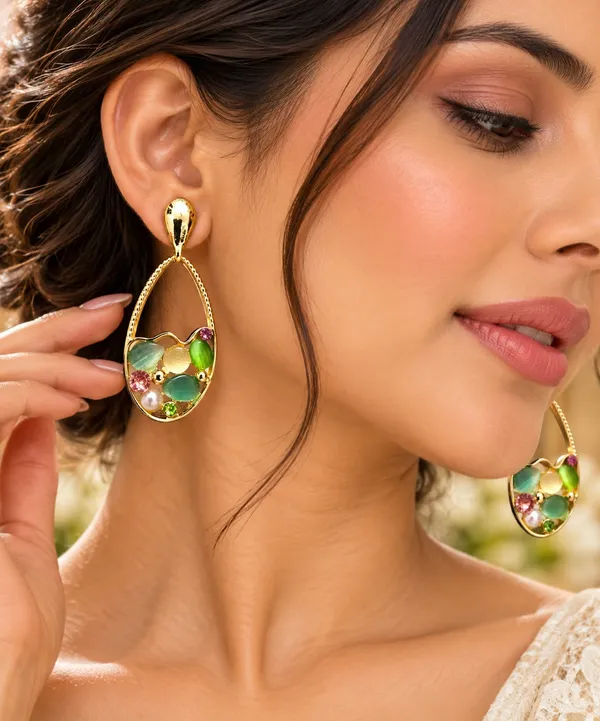Multicolor_Gold-Tone_Statement_Earrings_