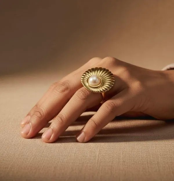 Gold_Tone_Pearl_Statement_Ring_for_Women