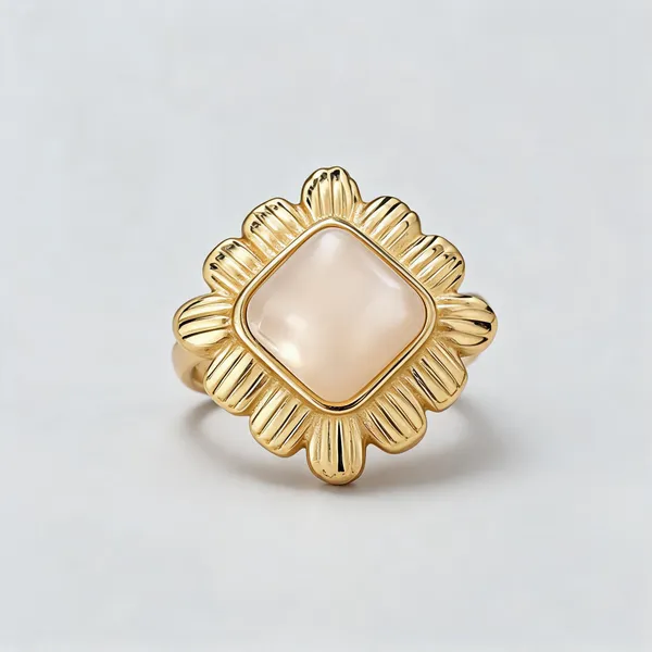 Gold_Tone_Floral_Statement_Ring_For_Women