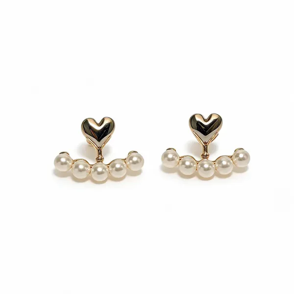 Silver_Tone_Heart_Pearl_Earrings_For_Women
