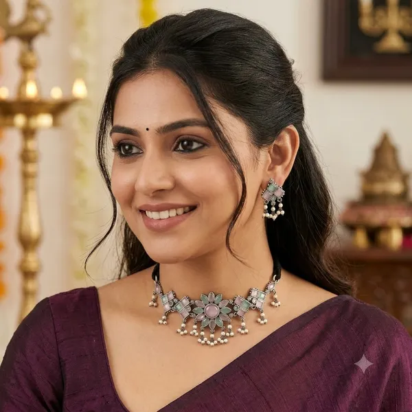 Blue_Stone_and_Pearl_Necklace_Set_with_Matching_Earrings