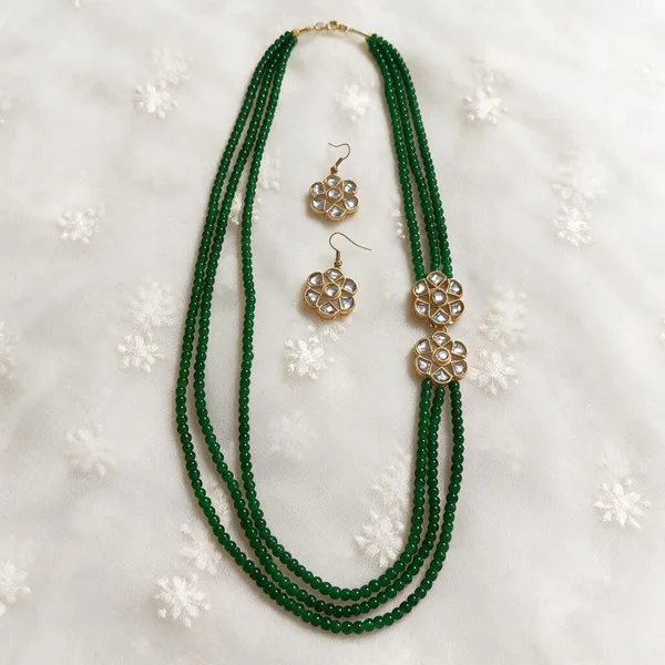 Green_Beaded_Alloy_Kundan_Jewellery_Set_For_Women