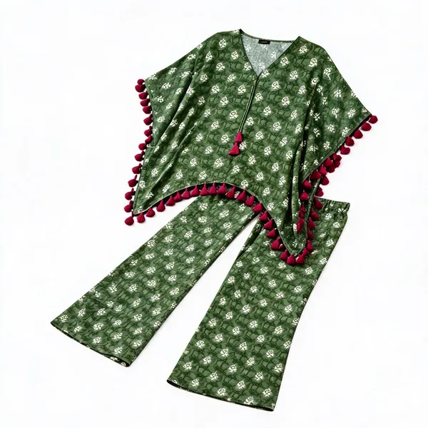 Olive_Green_Cotton_Kaftan_Co_Ord_Set_For_Women