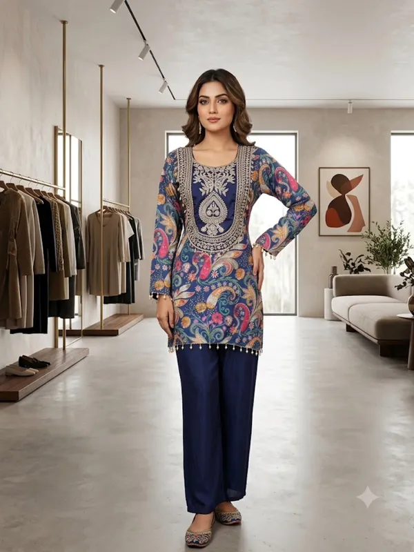 Blue_Printed_Straight_Kurta_Set_For_Women