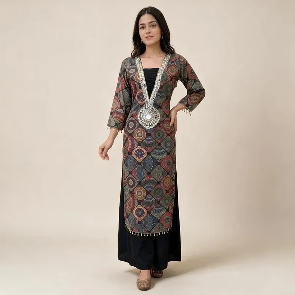 Multicolor_Printed_Straight_Kurta_For_Women