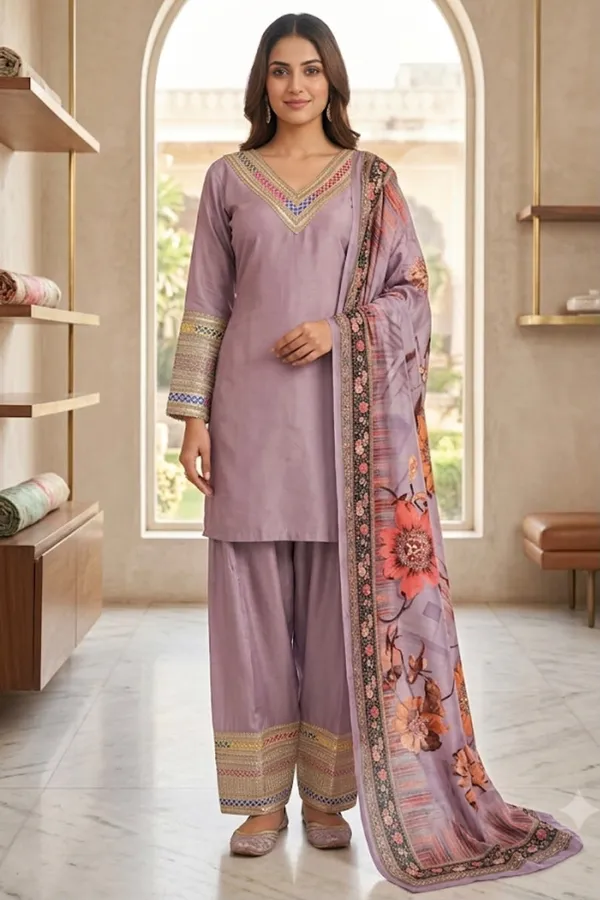 Lavender_Straight_Fit_Salwar_Suit_Set_For_Women