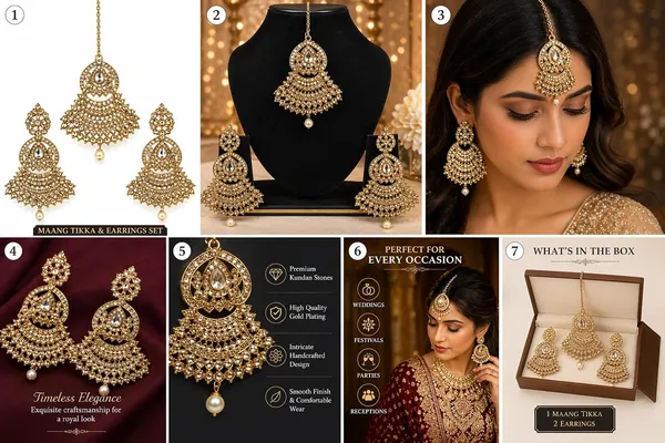 Chandbali_Earrings_With_Maang_Tikka_Set