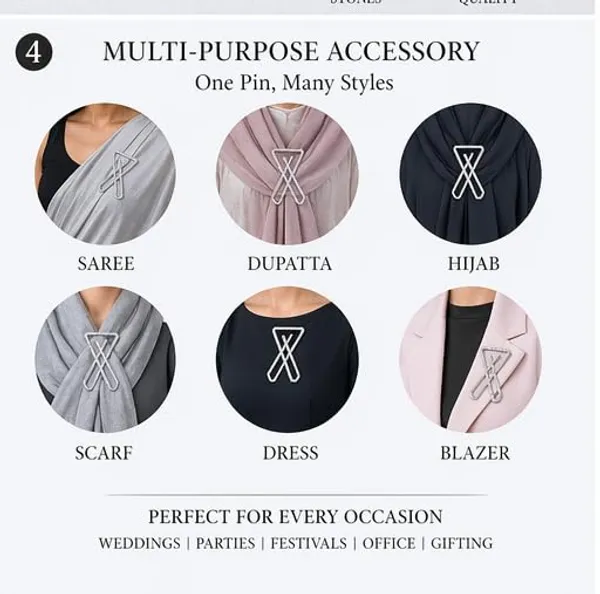 X_Shape_Saree_Pin_Brooch