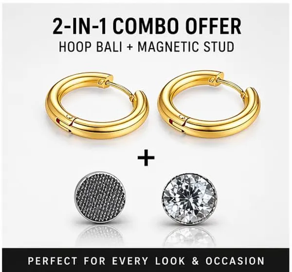 Men_S_Magnetic_Earrings_And_Stud_Combo_Set