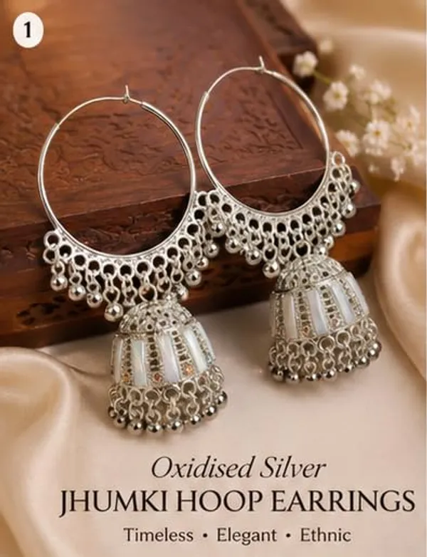 Oxidised_Silver_Plated_Jhumki_Earrings_For_Women