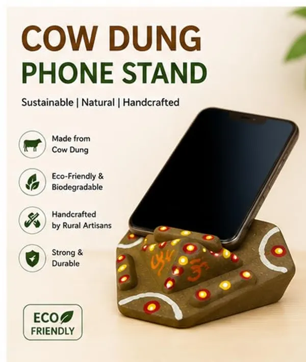 Cow_Dung_Mobile_Phone_Stand