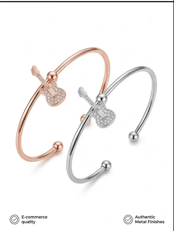 Guitar_Charm_Open_Cuff_Bracelet