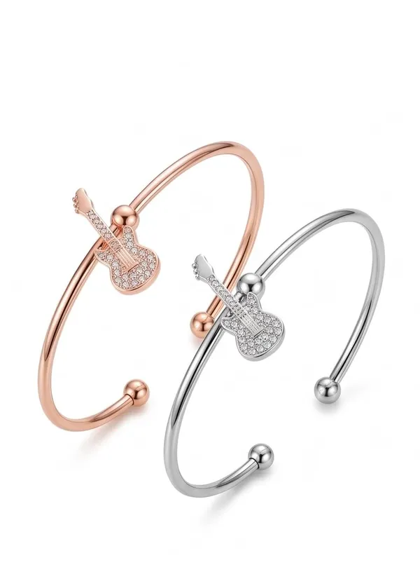 Guitar_Charm_Open_Cuff_Bracelet