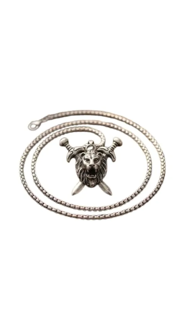 Lion_Head_Pendant_Necklace