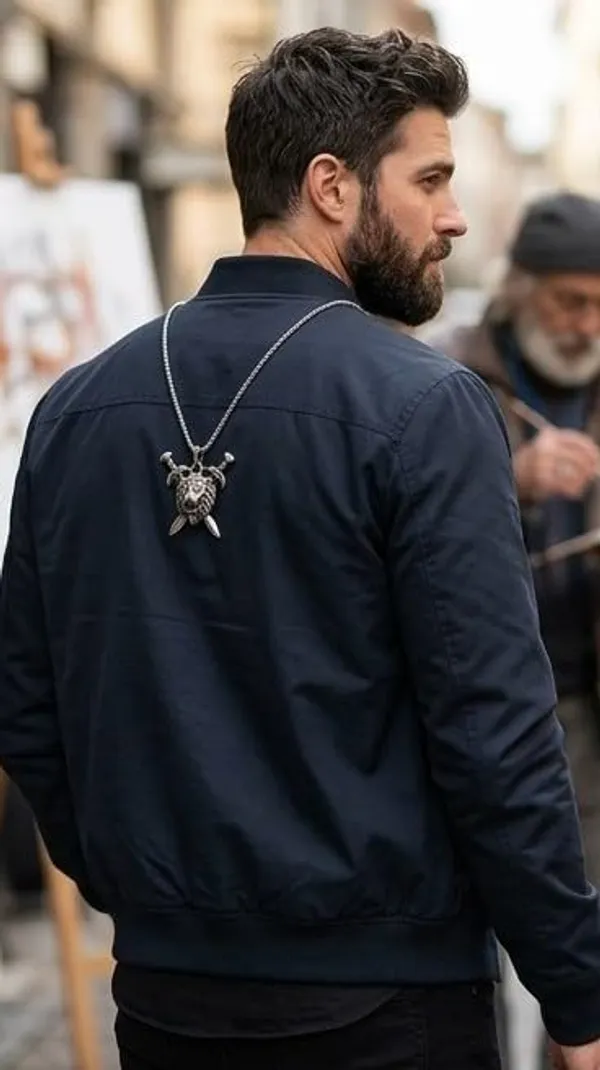 Lion_Head_Pendant_Necklace