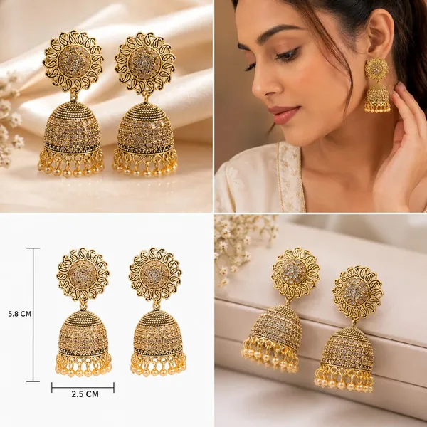 Stone_Studded_Jhumki_Earrings