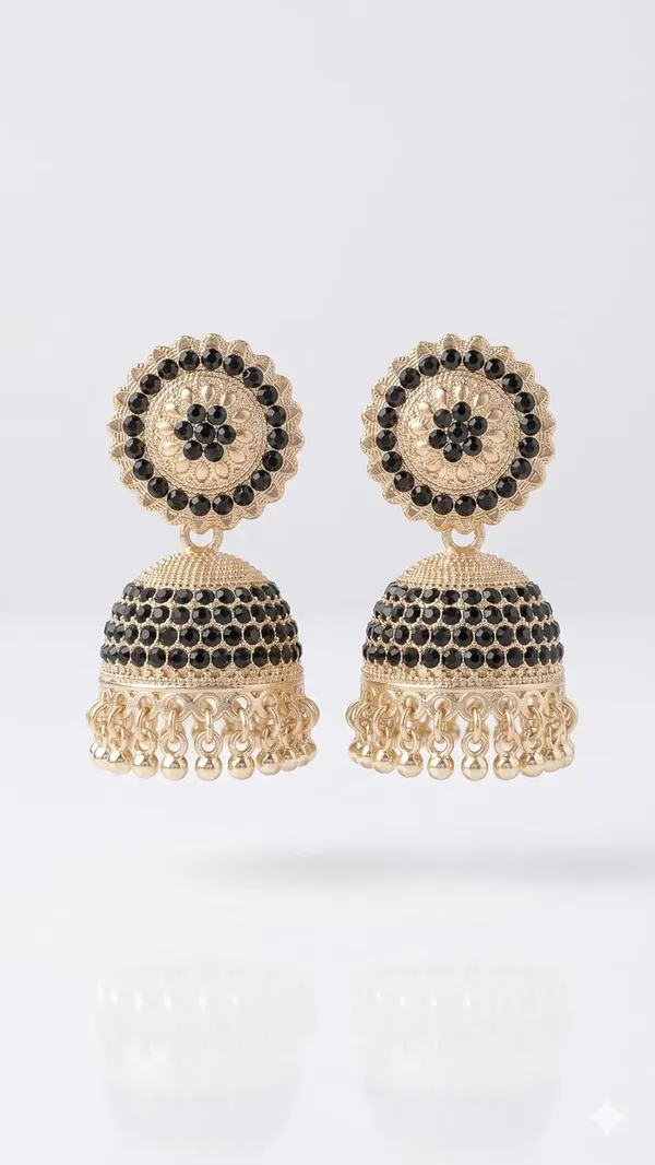 Gold_Plated_Stone_Jhumki_Earrings