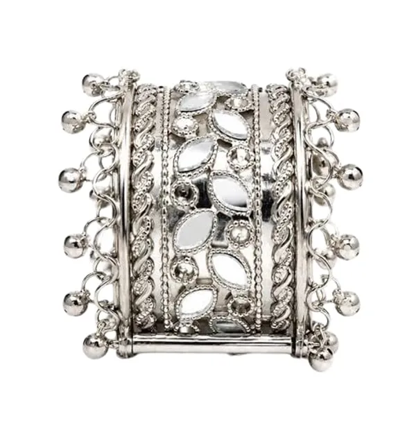 Oxidised_Silver_Hinged_Cuff_Bracelet_For_Women