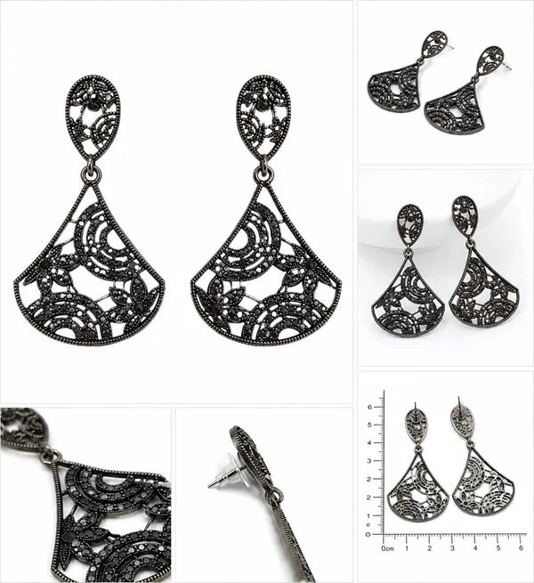 Oxidized_Filigree_Dangle_Earrings