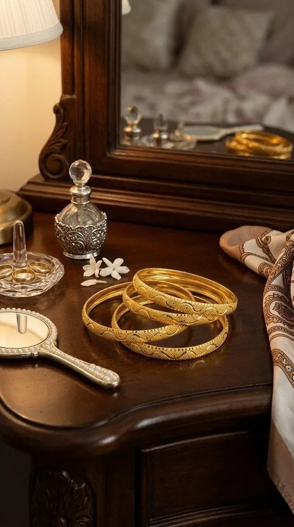 Gold_Plated_Floral_Bangles