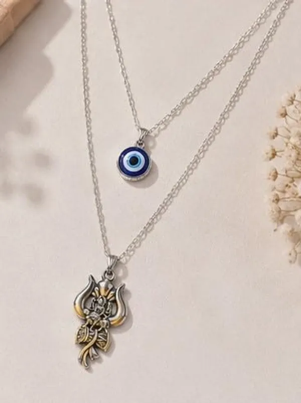 Evil_Eye_And_Trishul_Pendant_Necklace_Set
