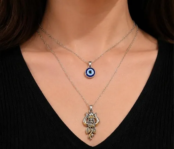 Evil_Eye_And_Trishul_Pendant_Necklace_Set
