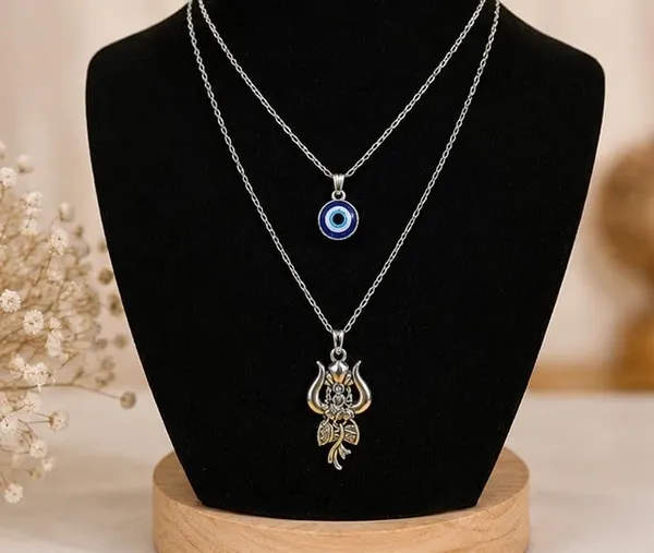 Evil_Eye_And_Trishul_Pendant_Necklace_Set