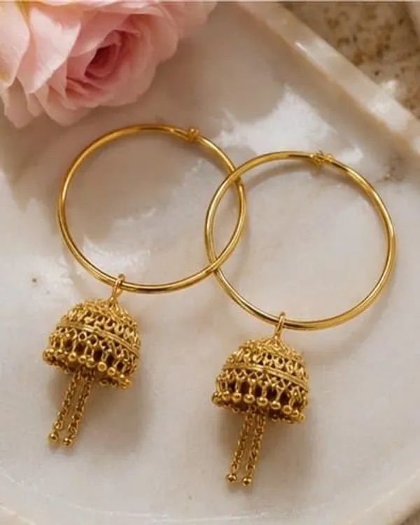 Ring_Jhumka_Earrings