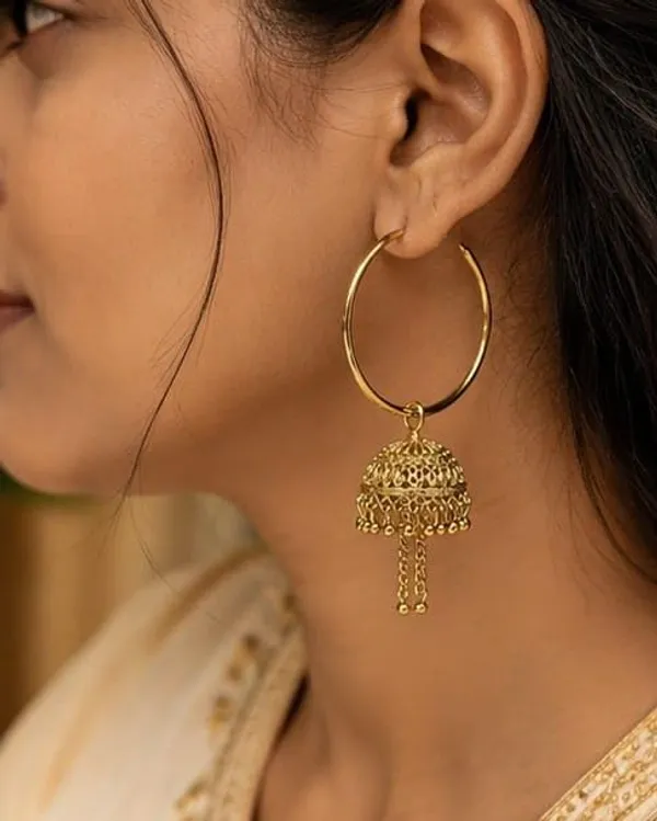 Ring_Jhumka_Earrings