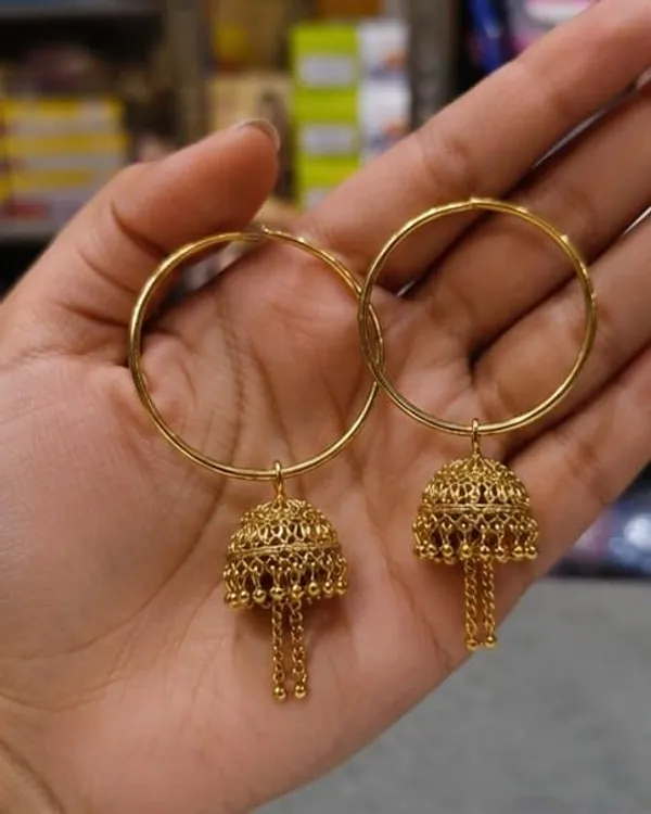 Ring_Jhumka_Earrings