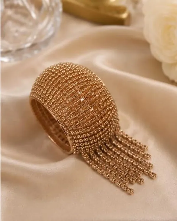 Mesh_Cuff_Bracelet_With_Tassel