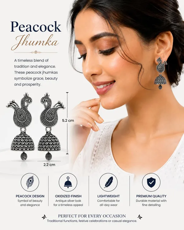 Oxidized_Silver_Jhumka_Earrings
