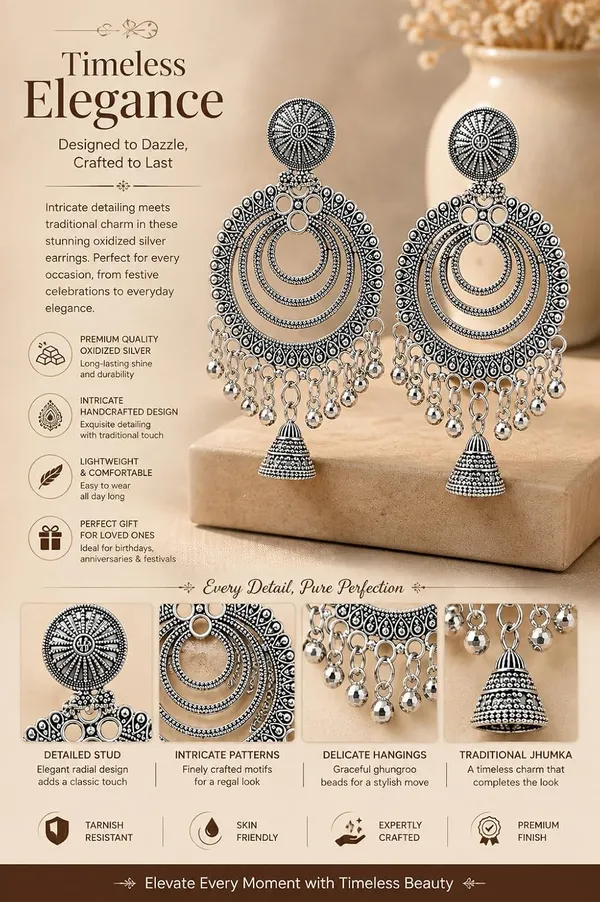 Oxidized_Jhumka_Earrings_For_Women