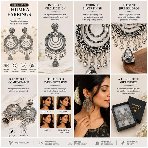 Oxidized_Jhumka_Earrings_For_Women