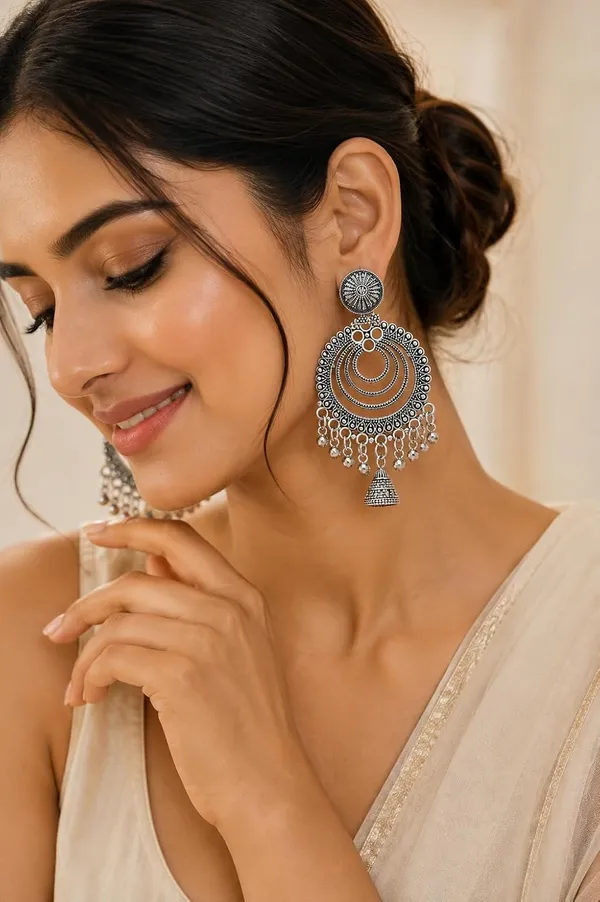 Oxidized_Jhumka_Earrings_For_Women