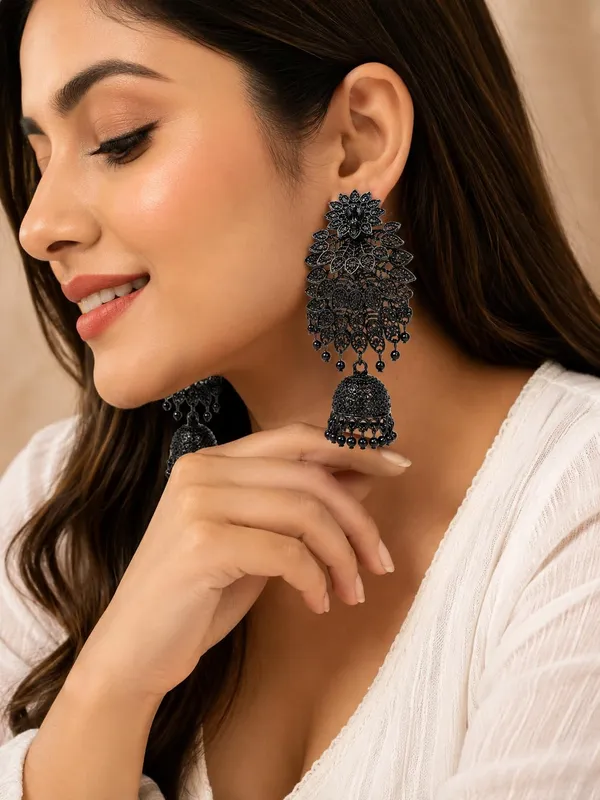 Floral_Jhumka_Earrings_For_Women