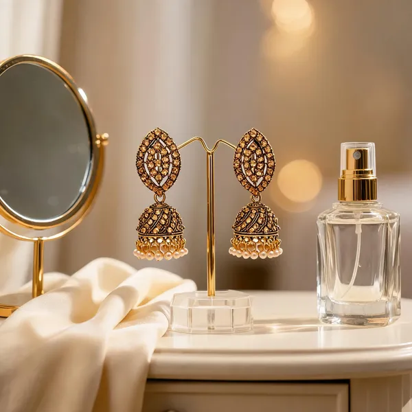 Gold_Plated_Jhumki_Earrings_For_Women