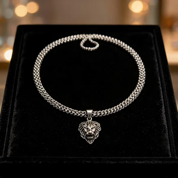 Lion_Head_Pendant_Necklace