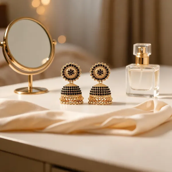 Gold_Plated_Stone_Jhumki_Earrings