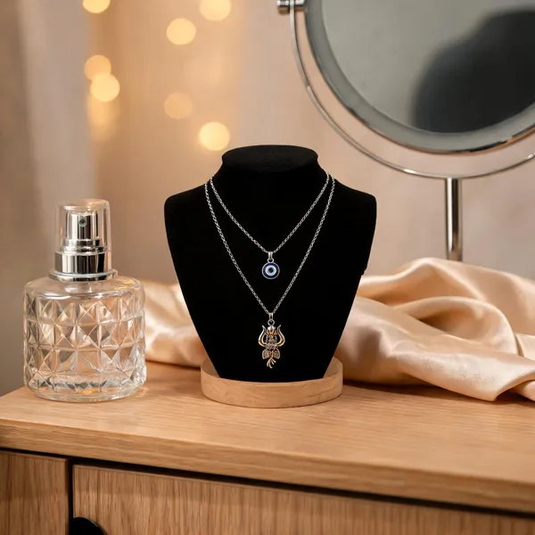 Evil_Eye_And_Trishul_Pendant_Necklace_Set
