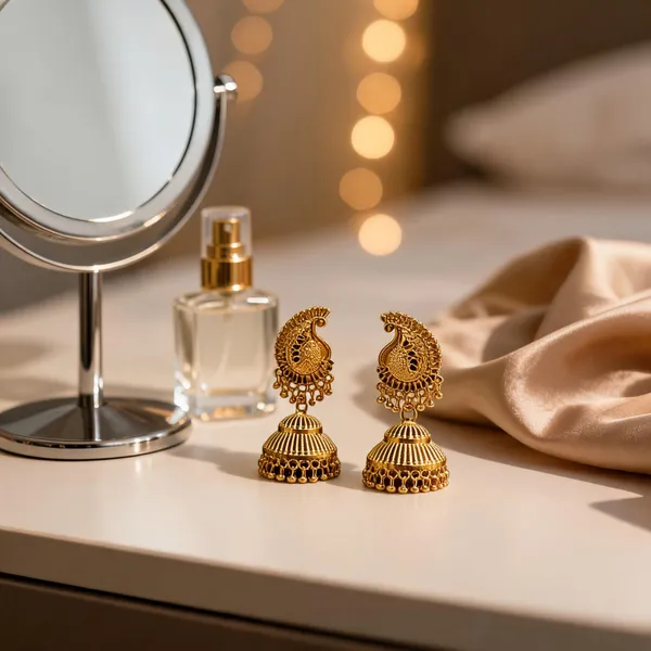 Gold_Plated_Jhumka_Earrings