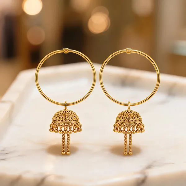 Ring_Jhumka_Earrings
