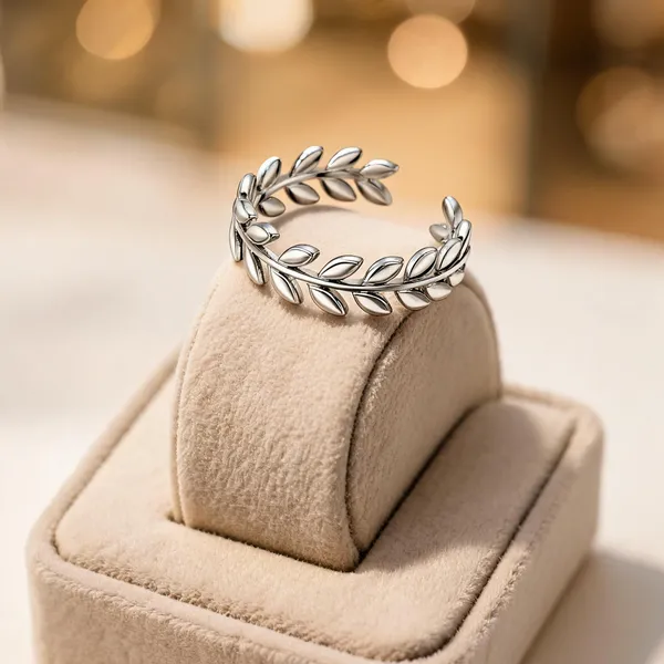 Leaf_Adjustable_Ring_For_Women