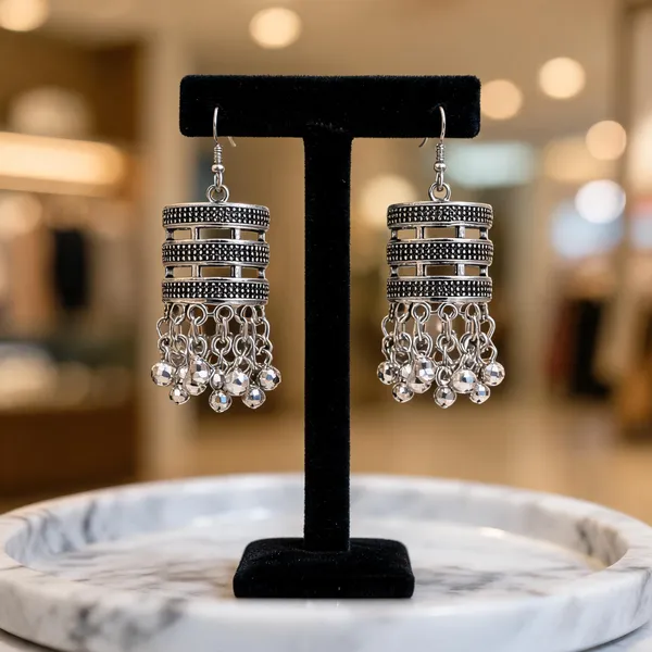 Oxidized_Silver_Jhumka_Earrings