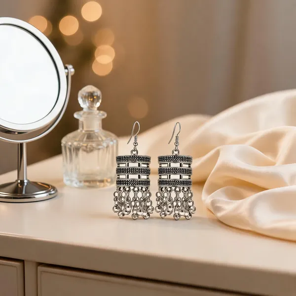 Oxidized_Silver_Jhumka_Earrings